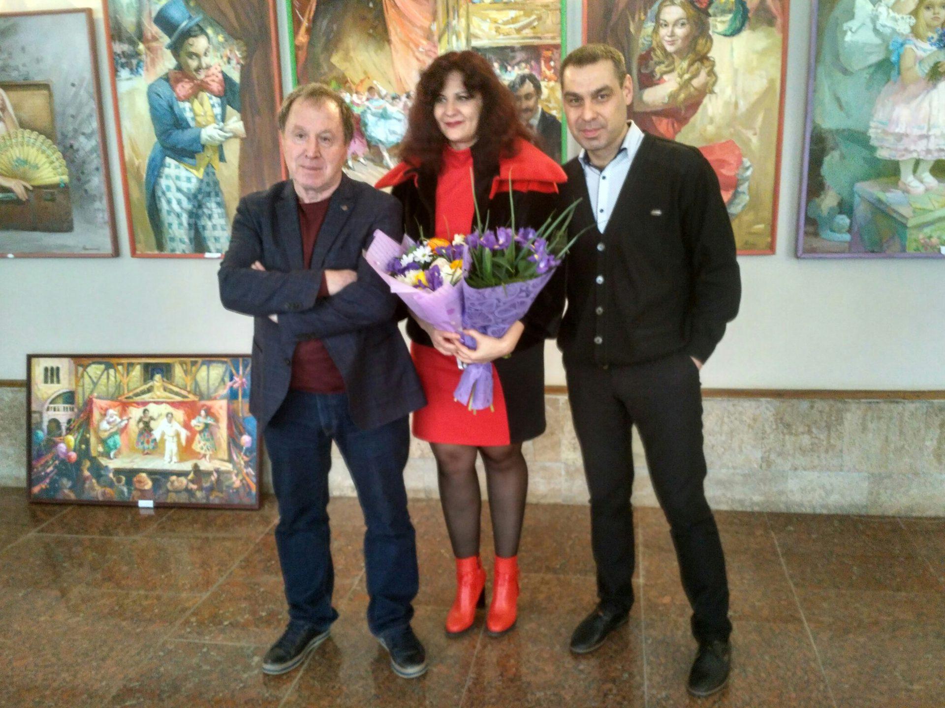 Такого открытия выставки у меня ещё не было